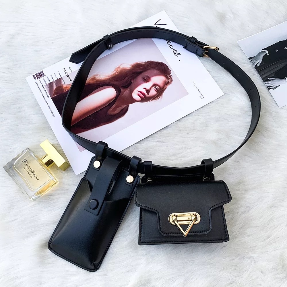 2-in-1 Fanny Pack with Belt (Belt length: 120cm= 47.244 inches) - Picture 1 of 3